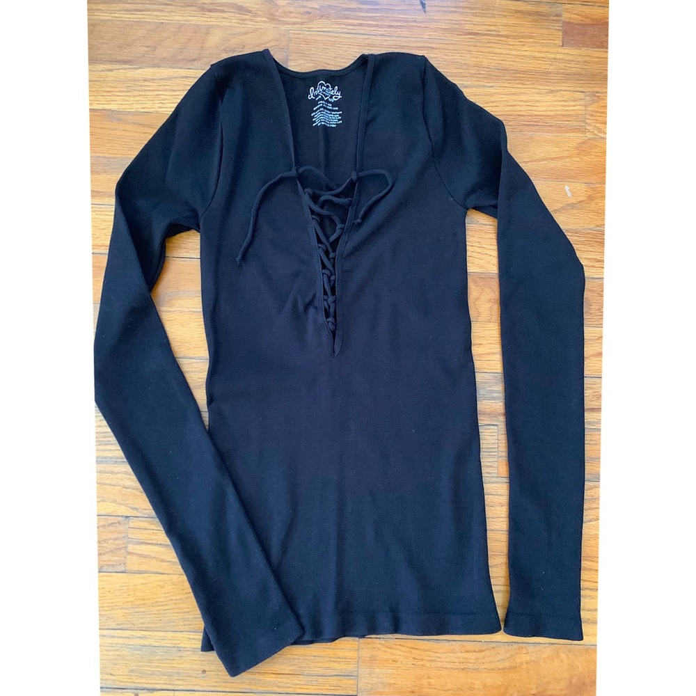 FP Intimates seamless lace up top